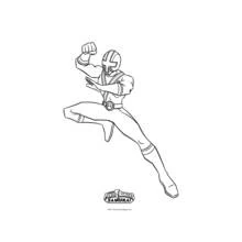 Power Rangers (Superheroes and Supervillains) coloring page #49983 to print and color