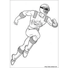 Power Rangers (Superheroes and Supervillains) coloring page #50037 to print and color