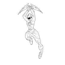 Power Rangers (Superheroes and Supervillains) coloring page #50078 to print and color