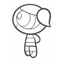 Coloring page: Powerpuff Girls (Superheroes and Supervillains) #39497 - Free Printable Coloring Pages