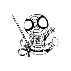 Spider-Man (Superheroes and Supervillains) coloring page #176616 to print and color