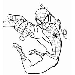 Spider-Man (Superheroes and Supervillains) coloring page #176620 to print and color