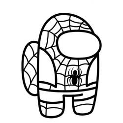 Spider-Man (Superheroes and Supervillains) coloring page #176621 to print and color