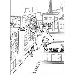 Spider-Man (Superheroes and Supervillains) coloring page #176628 to print and color