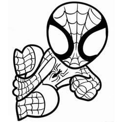 Spider-Man (Superheroes and Supervillains) coloring page #176631 to print and color