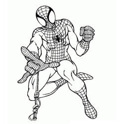 Spider-Man (Superheroes and Supervillains) coloring page #176649 to print and color