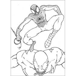 Spider-Man (Superheroes and Supervillains) coloring page #176658 to print and color