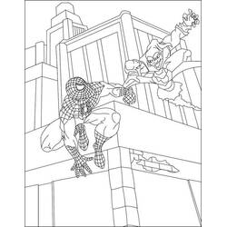 Spider-Man (Superheroes and Supervillains) coloring page #176661 to print and color