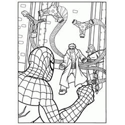 Spider-Man (Superheroes and Supervillains) coloring page #176662 to print and color