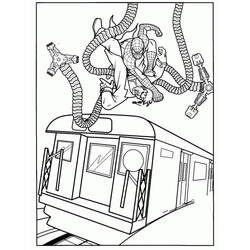 Spider-Man (Superheroes and Supervillains) coloring page #176663 to print and color