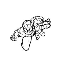 Spider-Man (Superheroes and Supervillains) coloring page #176667 to print and color