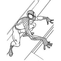 Spider-Man (Superheroes and Supervillains) coloring page #176670 to print and color
