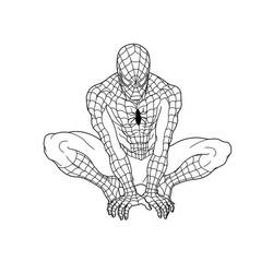 Spider-Man (Superheroes and Supervillains) coloring page #176671 to print and color