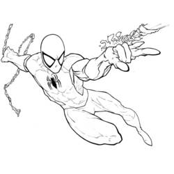 Spider-Man (Superheroes and Supervillains) coloring page #176673 to print and color