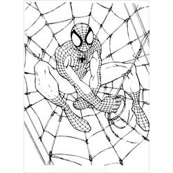 Spider-Man (Superheroes and Supervillains) coloring page #176675 to print and color