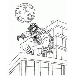 Spider-Man (Superheroes and Supervillains) coloring page #176677 to print and color