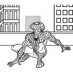 Spider-Man (Superheroes and Supervillains) coloring page #176680 to print and color