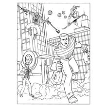 Coloring page: Spider-Man (Superheroes and Supervillains) #78666 - Free Printable Coloring Pages