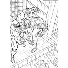 Coloring page: Spider-Man (Superheroes and Supervillains) #78683 - Free Printable Coloring Pages