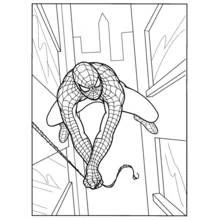 Spider-Man (Superheroes and Supervillains) coloring page #78693 to print and color