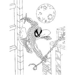 Spider-Man (Superheroes and Supervillains) coloring page #78711 to print and color