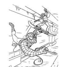 Coloring page: Spider-Man (Superheroes and Supervillains) #78734 - Free Printable Coloring Pages
