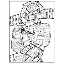 Coloring page: Spider-Man (Superheroes and Supervillains) #78768 - Free Printable Coloring Pages