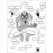 Spider-Man (Superheroes and Supervillains) coloring page #78809 to print and color