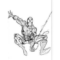 Coloring page: Spider-Man (Superheroes and Supervillains) #78820 - Free Printable Coloring Pages