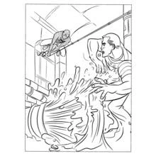 Spider-Man (Superheroes and Supervillains) coloring page #78839 to print and color