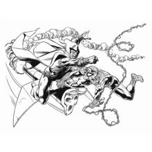 Spider-Man (Superheroes and Supervillains) coloring page #78854 to print and color