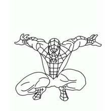 Coloring page: Spider-Man (Superheroes and Supervillains) #78909 - Free Printable Coloring Pages