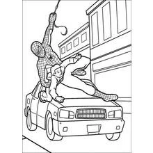 Spider-Man (Superheroes and Supervillains) coloring page #78930 to print and color