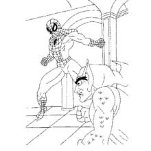 Spider-Man (Superheroes and Supervillains) coloring page #78949 to print and color