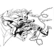 Coloring page: Spider-Man (Superheroes and Supervillains) #78963 - Free Printable Coloring Pages