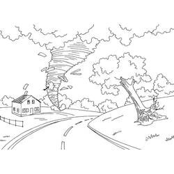 Coloring pages: Storm - Free Printable Coloring Pages