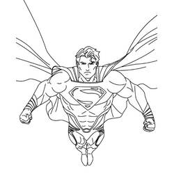 Superman (Superheroes and Supervillains) coloring page #189541 to print and color
