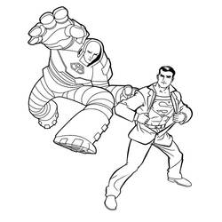 Superman (Superheroes and Supervillains) coloring page #189547 to print and color