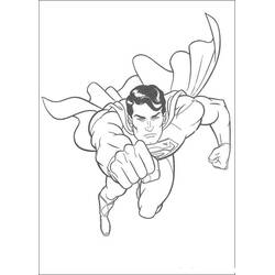 Superman (Superheroes and Supervillains) coloring page #189559 to print and color