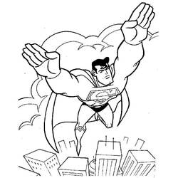 Superman (Superheroes and Supervillains) coloring page #189576 to print and color