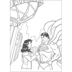 Superman (Superheroes and Supervillains) coloring page #189578 to print and color