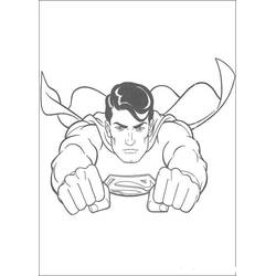 Superman (Superheroes and Supervillains) coloring page #189581 to print and color