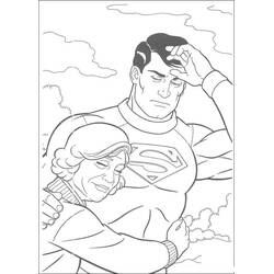 Superman (Superheroes and Supervillains) coloring page #189590 to print and color