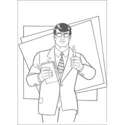 Superman (Superheroes and Supervillains) coloring page #219809 to print and color