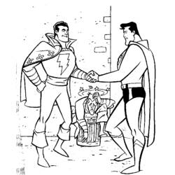 Superman (Superheroes and Supervillains) coloring page #83760 to print and color