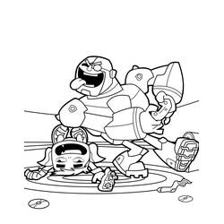 Coloring pages: Teen Titans Go! - Free Printable Coloring Pages