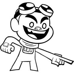 Teen Titans Go! (Superheroes and Supervillains) coloring page #196438 to print and color