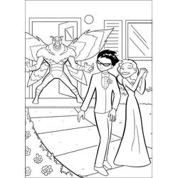 Teen Titans Go! (Superheroes and Supervillains) coloring page #196441 to print and color
