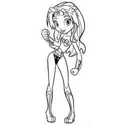 Wonder Woman (Superheroes and Supervillains) coloring page #196915 to print and color