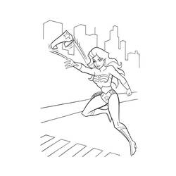 Wonder Woman (Superheroes and Supervillains) coloring page #196935 to print and color
